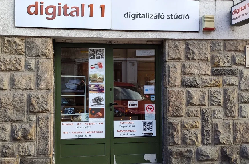 Digital11 digitalizáló stúdió és webshop