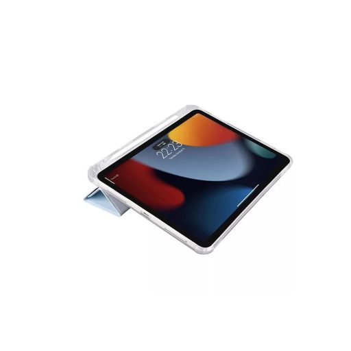 Devia Gremlin Apple iPad 10.2 (2019/2020/2021) tablet védőtok on/off funkcióval, érintőtoll tartóval kék