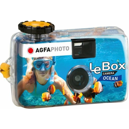 Agfaphoto LeBox Ocean 400/27 vízalatti egyszer használatos filmes fényképezőgép, 2026.10. hóban lejár