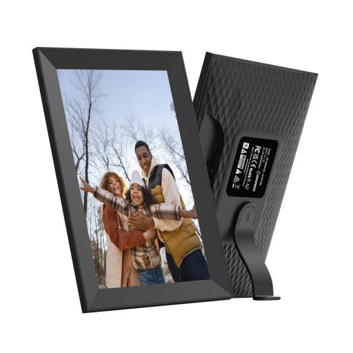 AgfaPhoto APF1000WIFIONE digitális képkeret 10" videó, hang, 16gb, Frameo, fekete