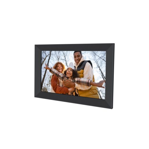 AgfaPhoto APF1000WIFIONE digitális képkeret 10" videó, hang, 16gb, Frameo, fekete