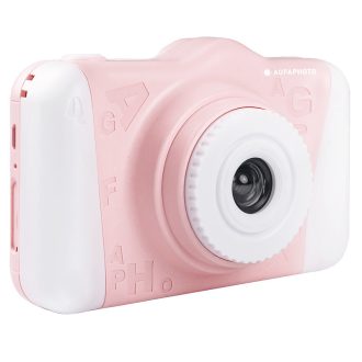   AgfaPhoto Realikids Cam 2, digitális gyerek fényképezőgép, rózsaszín