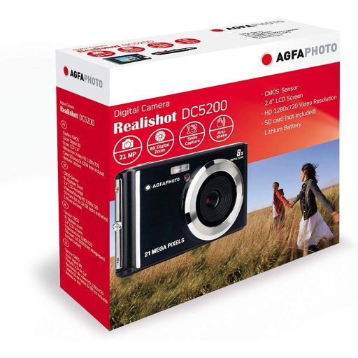 AgfaPhoto DC5200 kompakt digitális fényképezőgép, kék