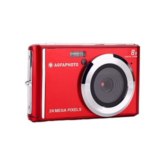 AgfaPhoto DC5500 kompakt digitális fényképezőgép, piros