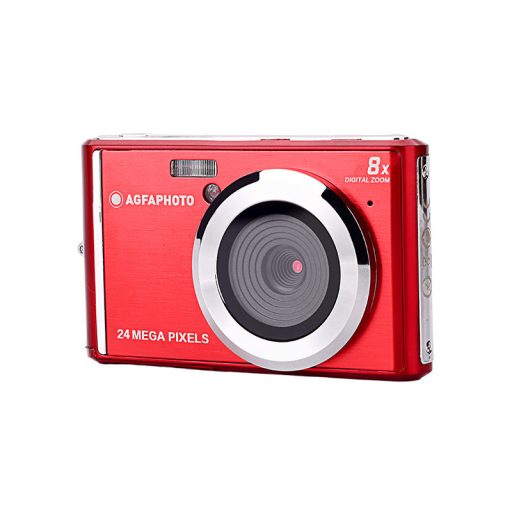 AgfaPhoto DC5500 kompakt digitális fényképezőgép, piros