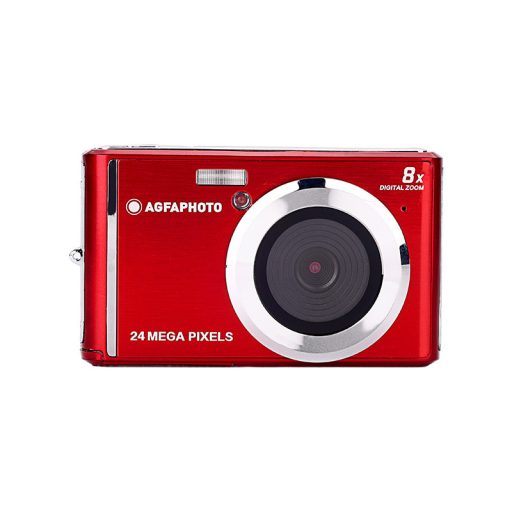 AgfaPhoto DC5500 kompakt digitális fényképezőgép, piros