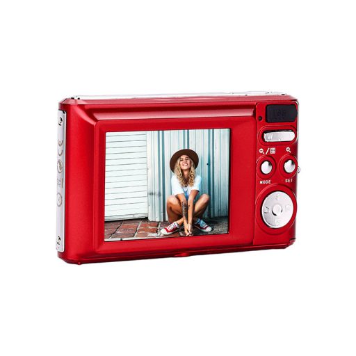 AgfaPhoto DC5500 kompakt digitális fényképezőgép, piros