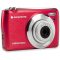 AgfaPhoto DC8200 kompakt digitális fényképezőgép, piros