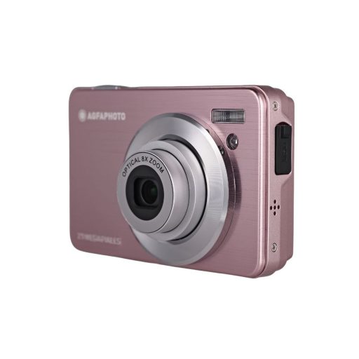 AgfaPhoto DC8300 kompakt digitális fényképezőgép, 21Mp, 8x optikai zoom, rózsaszín