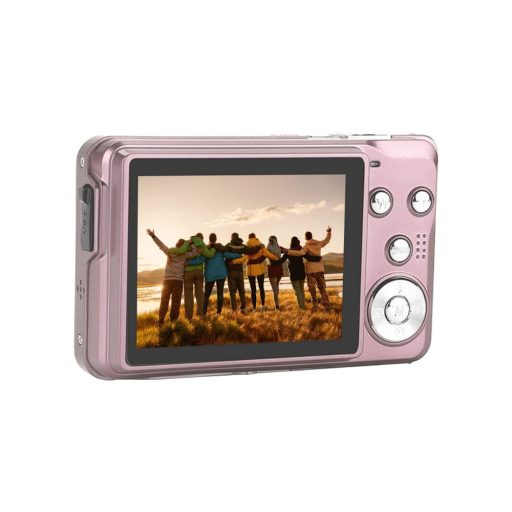 AgfaPhoto DC8300 kompakt digitális fényképezőgép, 21Mp, 8x optikai zoom, rózsaszín