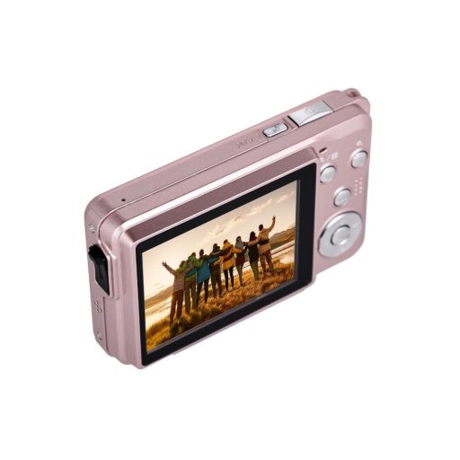 AgfaPhoto DC8300 kompakt digitális fényképezőgép, 21Mp, 8x optikai zoom, rózsaszín
