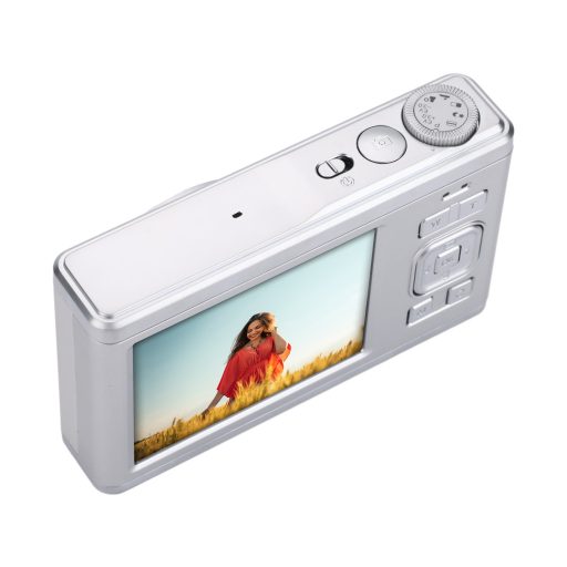 AgfaPhoto Realishot DC9200 digitális fényképezőgép, dupla kijelző, ezüst