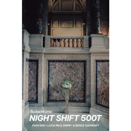 Budachrome NIGHT SHIFT - ISO 500, 35MM
