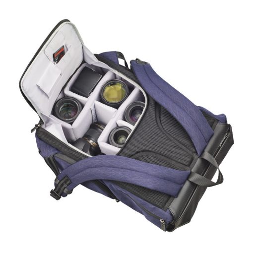 Cullmann BRISTOL DayPack 600+; sötétkék, kamera háti táska