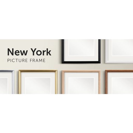 Dörr New York Square képkeret 13x13cm, ezüst