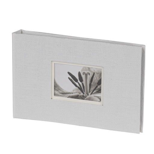Dörr keményfedeles zsebalbum, ablakos, becsúsztatós, 40db 10x15cm, fehér