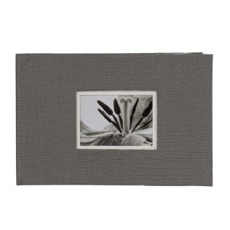   Dörr keményfedeles zsebalbum, ablakos, becsúsztatós, 40db 10x15cm, szürke