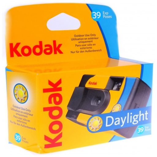 Kodak Daylight 27+12 kép egyszer használatos fényképezőgép, 2026.07. hóban lejár