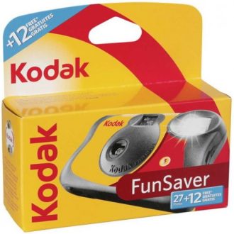   Kodak Fun Saver Flash 27+12 kép egyszer használatos fényképezőgép