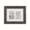 Kenro Bergamo Rustic Brown multi képkeret, 2db 10x15, faerezet hatás, barna
