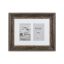 Kenro Bergamo Rustic Brown multi képkeret, 2db 10x15, faerezet hatás, barna