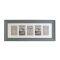 Kenro Bergamo Grey multi képkeret, 5db 10x15, faerezet hatás, szürke