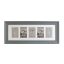 Kenro Bergamo Grey multi képkeret, 5db 10x15, faerezet hatás, szürke