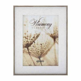   Kenro Harmony Classic képkeret, 13x18cm, faerezet hatás, törtfehér natúr