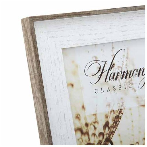 Kenro Harmony Classic képkeret, 13x18cm, faerezet hatás, törtfehér natúr
