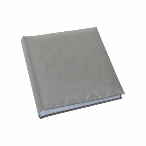 Kenro Inca Design fotóalbum, memo, 200db 10x15, dombornyomott mintájú borító, szürke