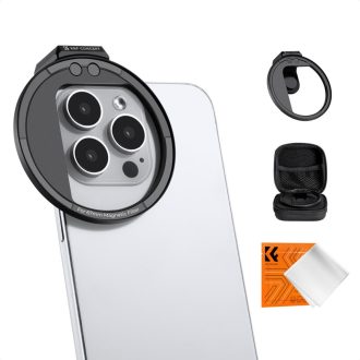   K&F Concept unverzális szűrőtartó mobiltelefonokhoz, mágneses szűrő csatlakozás, 67mm