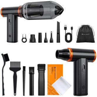   K&F Concept 19in1 beépített akkumulátoros porfújó, porszívó, 300000RPM