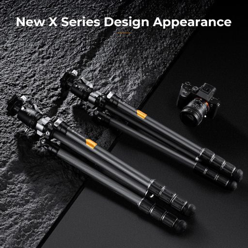 K&F Concept X284C4+BH-36 karbon állvány + monopod, 172cm magasság, 16kg teherbírás