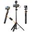 K&F Concept MS-08 állvány, selfie bot, gömbfejjel, GoPro adapter, telefon adapter, bluetooth kioldó