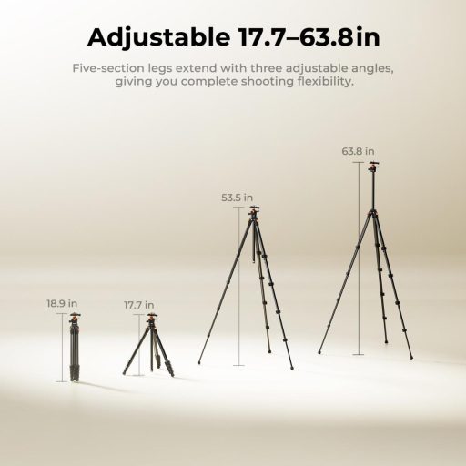 K&F Concept A305A1 + BH-40 állvány, telefon adapter