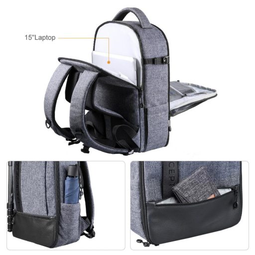 K&F Concept Beta hátizsák 15L V2, szürke