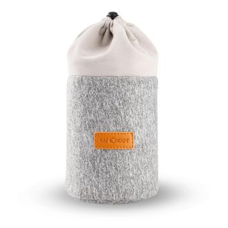   K&F Concept obketív védő tok 10x13-18cm, neoprén, szürke narancs