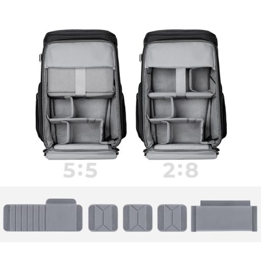 K&F Concept Alpha Air fotós hátizsák 25L, fekete