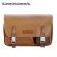 K&F Concept Sling Bag 10L Urban Wander 11, Gobi brown, bőrhatású felület, sötét barna