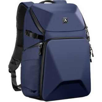   K&F Concept Alpha Backpack 20L, fotós hátizsák, vízálló, kék