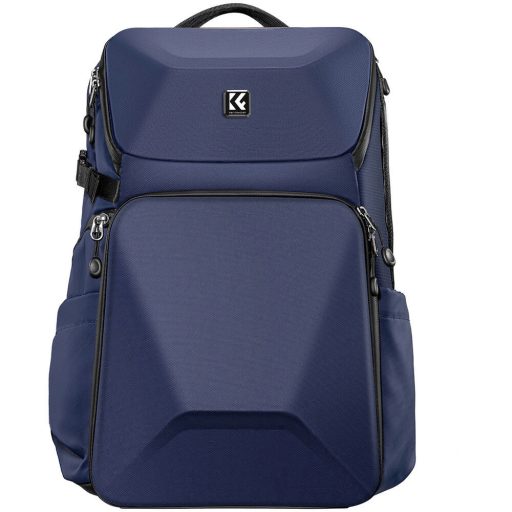 K&F Concept Alpha Backpack 20L, fotós hátizsák, vízálló, kék