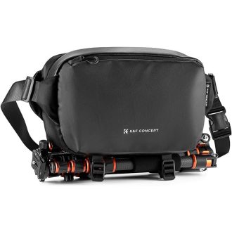 K&F Concept Alpha Sling 10L, fotós oldaltáska, fekete