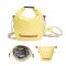 K&F Concept Urban Wander 11, 5L, fotós oldaltáska, sárga
