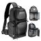 K&F Concept Beta Messenger egyvállas hardshell kamera hátizsák 10L, fekete