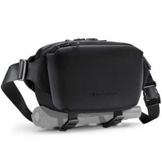 K&F Concept Alpha Sling 4L, fotós oldaltáska, fekete