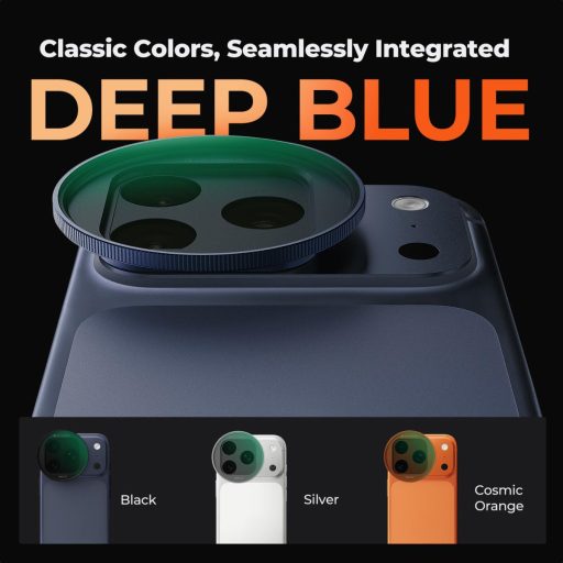 K&F Concept ND2-32 Snap-on szűrő, HD bevonat, vízálló, karcálló, kék,  iPhone 17 Pro/Max