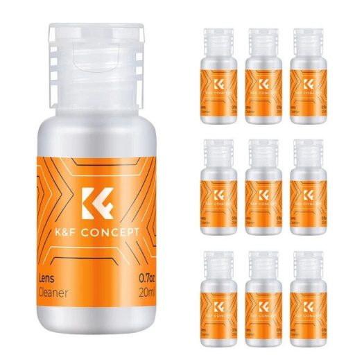 K&F Concept 20ml tisztító folyadék, szenzor, kamera tisztításhoz, 10db-os kiszerelés