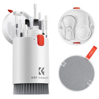   K&F Concept 20 az 1-ben tisztító szett, laptop, mobil, billentyűzet, fülhallgató