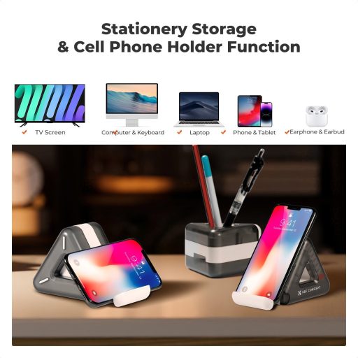 K&F Concept 25 az 1-ben tisztító szett, laptop, mobil, billentyűzet, fülhallgató