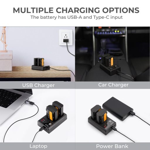 K&F Concept FZ100 akkumulátor, 2280mAh